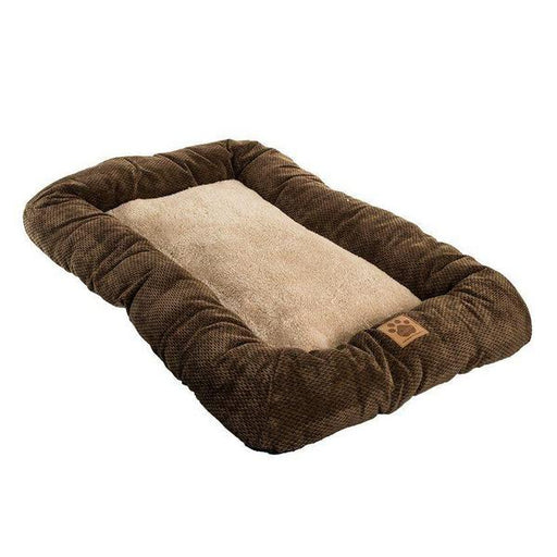Precision Pet Mod Chic Bumper Bed - Coffee - 24" Crates (Pets 30 lbs) - Giftscircle