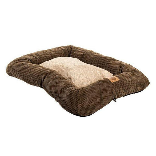 Precision Pet Mod Chic Bumper Bed - Coffee - 30" Crates (Pets 50 lbs) - Giftscircle