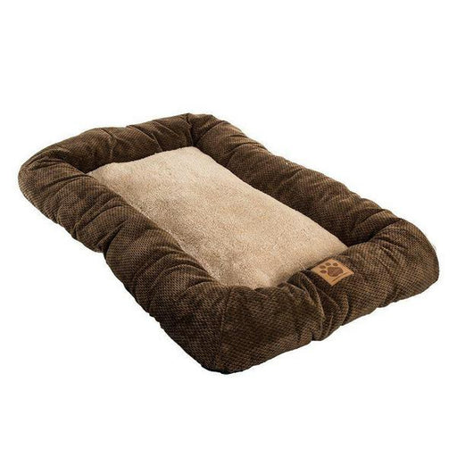 Precision Pet Mod Chic Bumper Bed - Coffee - 36" Crates (Pets 70 lbs) - Giftscircle