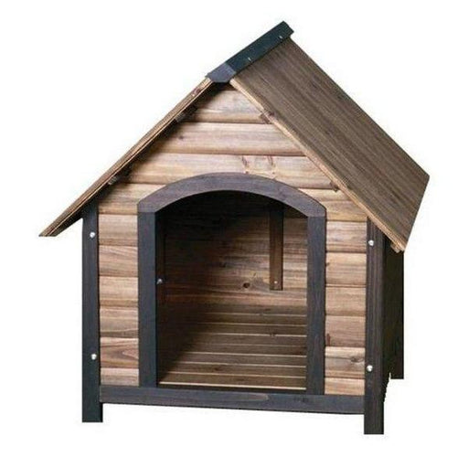 Precision Pet Outback Country Lodge Dog House - Medium - 30"L x 35"W x 32"H - Giftscircle