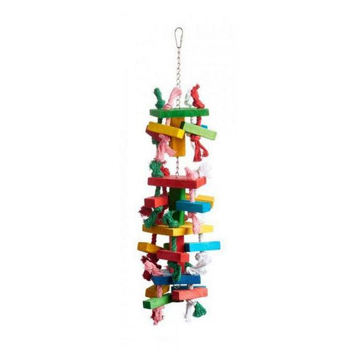 Prevue Bodacious Bites Tower Bird Toy - 1 Pack - (6"L x 6"W x 21"H) - Giftscircle
