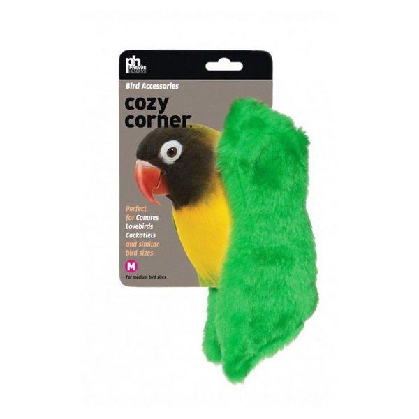 Prevue Cozy Corner - Medium - 8" High - Small-Medium Birds - (Assorted Colors) - Giftscircle