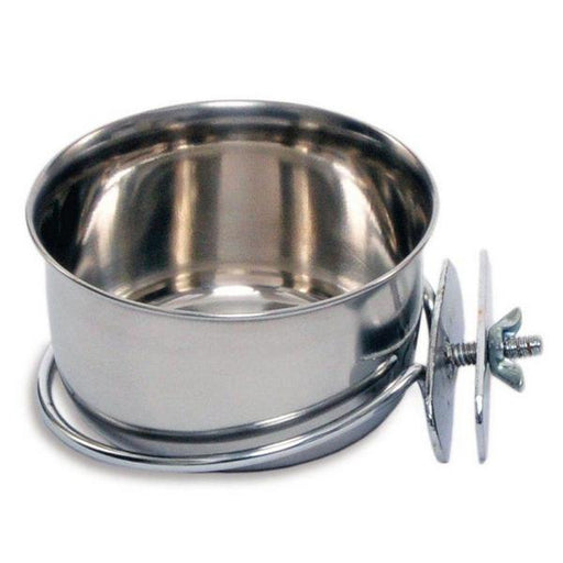Prevue Stainless Steel Coop Cup with Bolt - 10 oz - Giftscircle