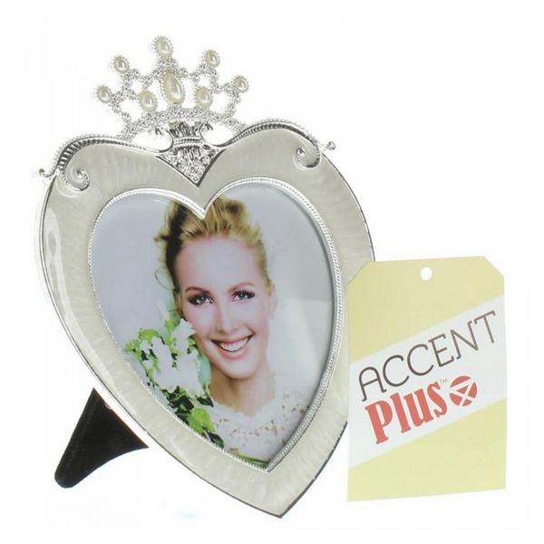 Princess Crown Heart Frame - 3x3 - Giftscircle