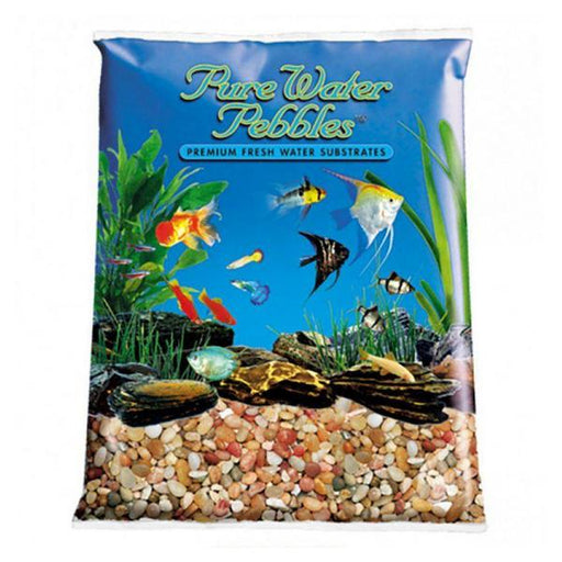 Pure Water Pebbles Aquarium Gravel - Cumberland River Gems - 25 lbs (6.3-9.5 mm Grain) - Giftscircle