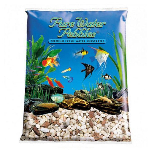 Pure Water Pebbles Aquarium Gravel - Custom Blend - 25 lbs (6.3-9.5 mm Grain) - Giftscircle