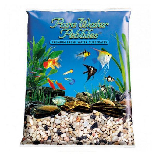 Pure Water Pebbles Aquarium Gravel - Rainbow Gems - 25 lbs (6.3-9.5 mm Grain) - Giftscircle