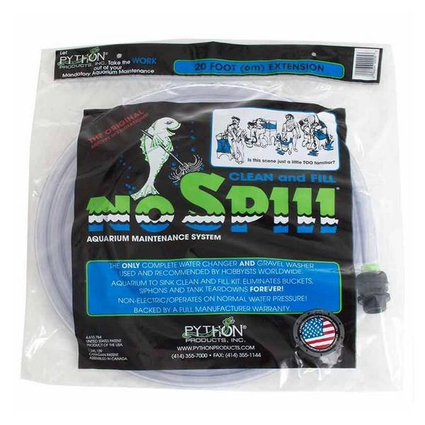 Python No Spill Clean & Fill Extension Tube - 20' Extension - Giftscircle