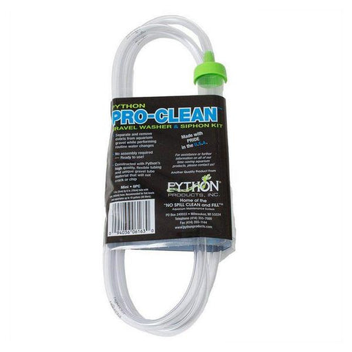 Python Pro-Clean Gravel Washer & Siphon Kit - Mini - Aquariums up to 10 Gallons - (6"L x 1"D) - Giftscircle
