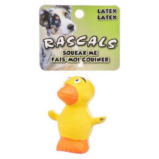 Rascals Latex Duck Dog Toy - 2.5" Long - Giftscircle