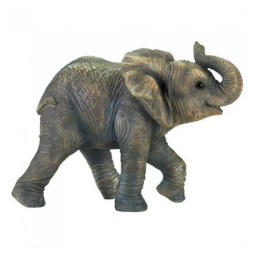 Realistic Happy Elephant Figurine - Giftscircle
