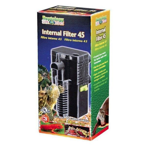 Reptology Internal Filter 45 - 45 gph (up to 10 gallons) - Giftscircle