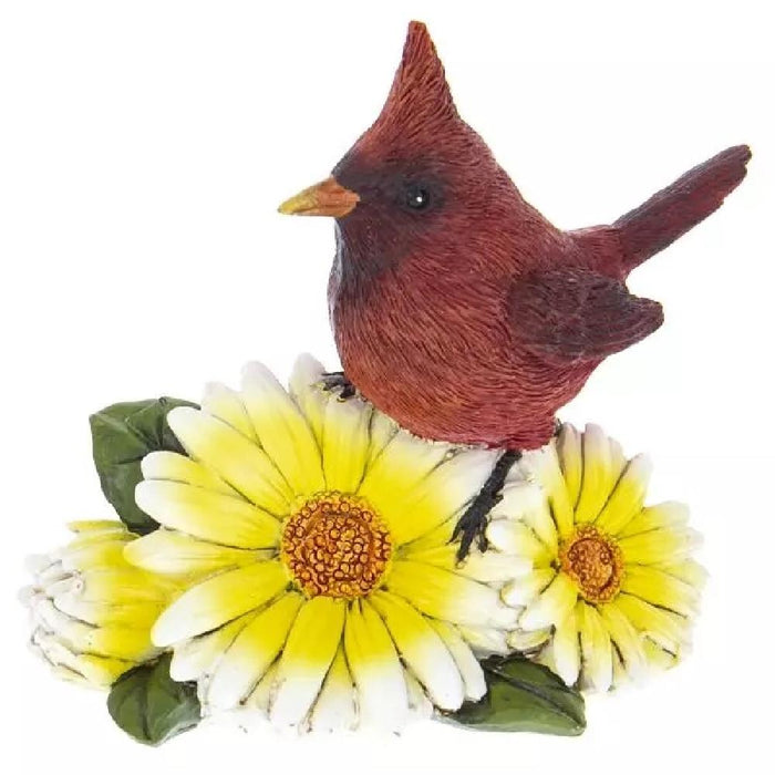 Resin Cardinal Flower Figurines - Giftscircle