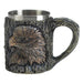 Rustic Carved-Look Eagle Mug with Stainless Steel Insert - Giftscircle