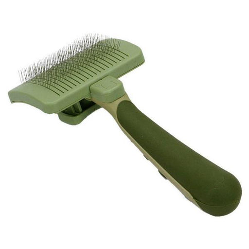 Safari Self Cleaning Slicker Brush - Small Dogs - 7.5" Long x 3.5" Wide - Giftscircle