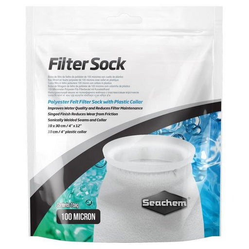 Seachem Filter Sock - 4" x 12" (4" Collar) - Giftscircle