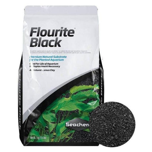 Seachem Flourite Black Aquarium Substrate - 15.4 lbs - Giftscircle