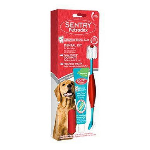 Sentry Petrodex Dental Kit for Adult Dogs - 1 count - Giftscircle
