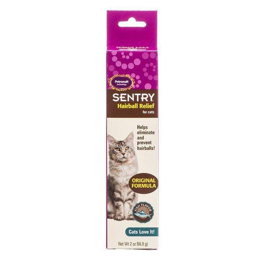 Sentry Petromalt Hairball Relief - Liquid Fish Flavor - 2 oz - Giftscircle