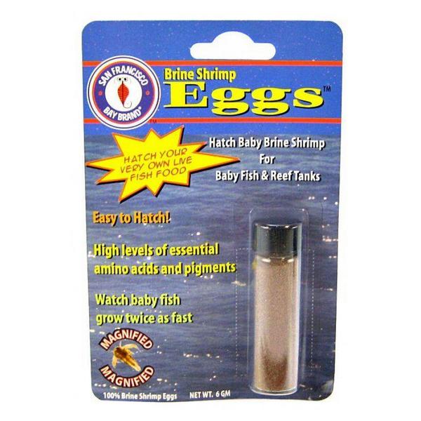 SF Bay Brands Brine Shrimp Eggs - 6 Grams - Giftscircle