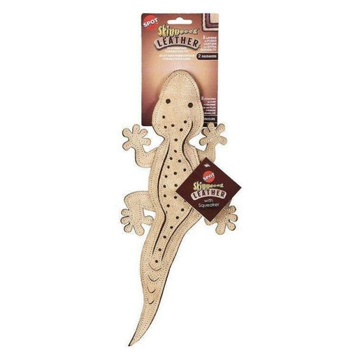 Skinneeez Leather Lizard Dog Toy - 15" L - Giftscircle