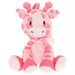 Small Plush Giraffe Rattle - Pink by Giftscircle - Giftscircle