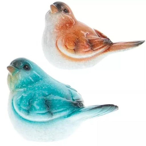Small Resin Round Bird - Giftscircle