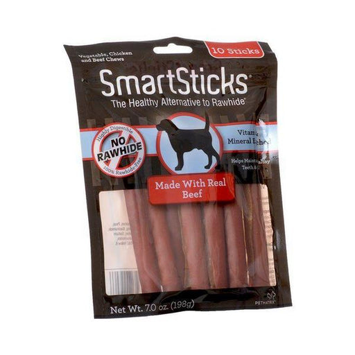 SmartBones Beef SmartSticks - 10 Pack - (5" Treats) - Giftscircle