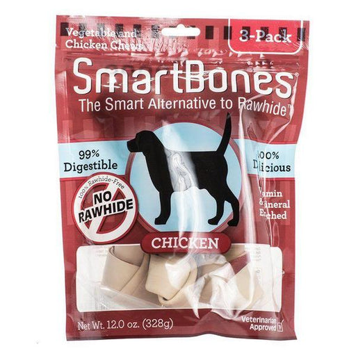 SmartBones Chicken & Vegetable Dog Chews - Large - 6.5" Long - Dogs over 40 Lbs (3 Pack) - Giftscircle
