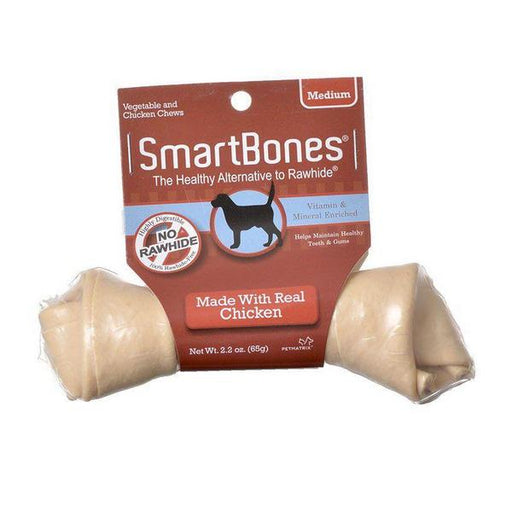 SmartBones Chicken & Vegetable Dog Chews - Medium - 5" Long - Dogs 20-40 lbs (1 Pack) - Giftscircle