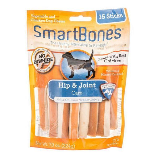 SmartBones Hip & Joint Care Treat Sticks for Dogs - Chicken - 16 Pack - (3.75" Sticks) - Giftscircle