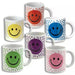 Smiley Face Polka Dot Ceramic Mugs - Giftscircle