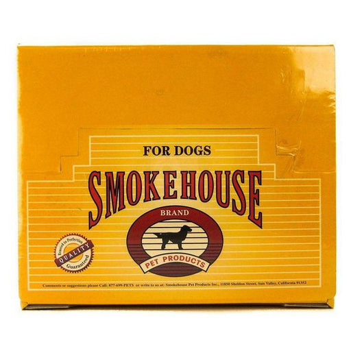 Smokehouse Treats Pizzle Stix Dog Chews - 12" Long (100 Pack with Display Box) - Giftscircle