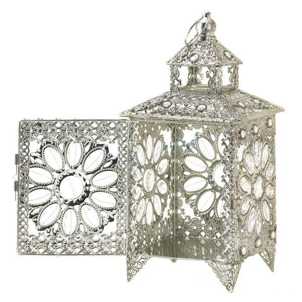 Sparkling Jewels Candle Lantern - Giftscircle