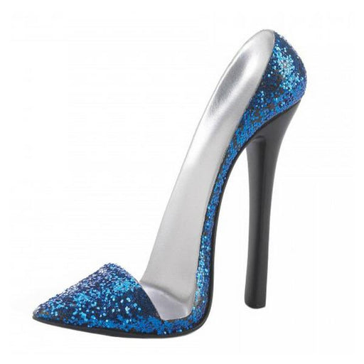 Sparkly High Heel Shoe Phone Holder - Blue - Giftscircle