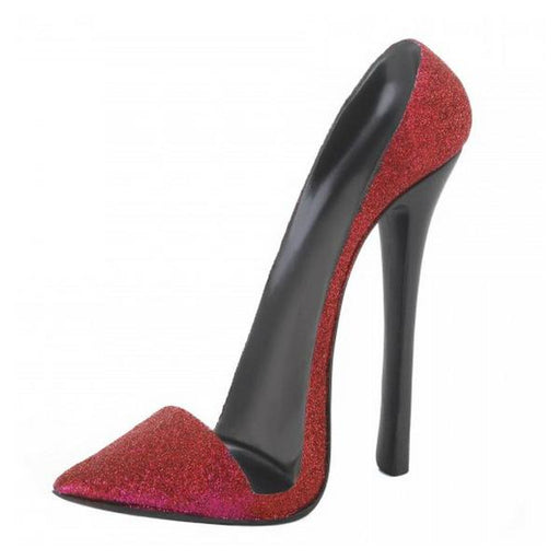Sparkly High Heel Shoe Phone Holder - Red - Giftscircle