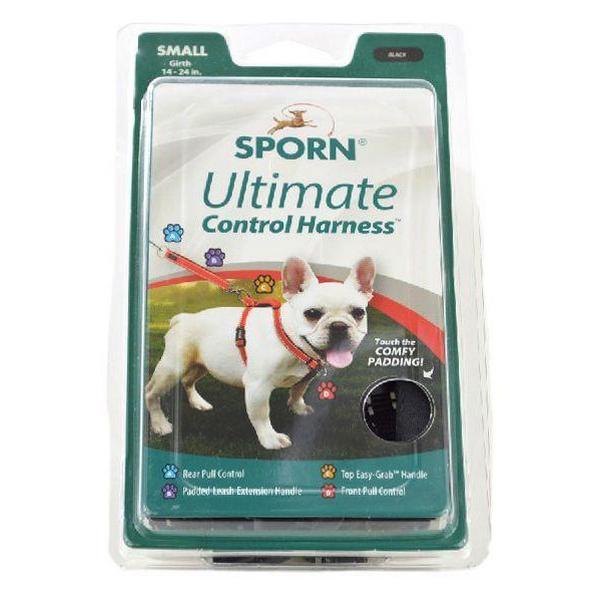 Sporn Ultimate Control Harness for Dogs - Black - Small - Giftscircle