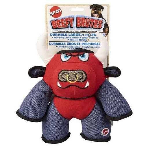 Spot Beefy Brutes Durable Dog Toy - Assorted Characters - 10" L - Giftscircle
