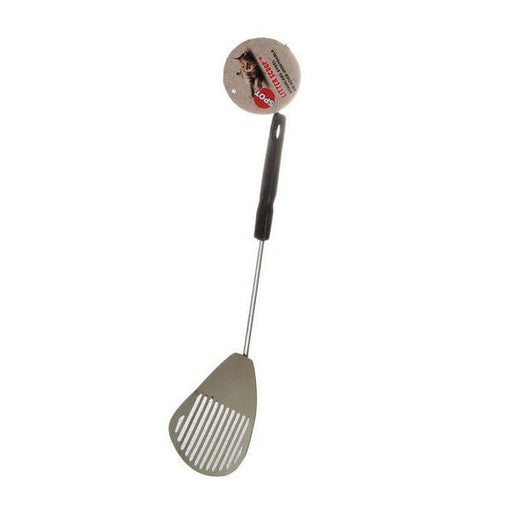 Spot Chrome Plated Litter Scoop - 14" Long x 4.25" Wide - Giftscircle