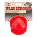 Spot Play Strong Rubber Ball Dog Toy - Red - 3.75" Diameter - Giftscircle