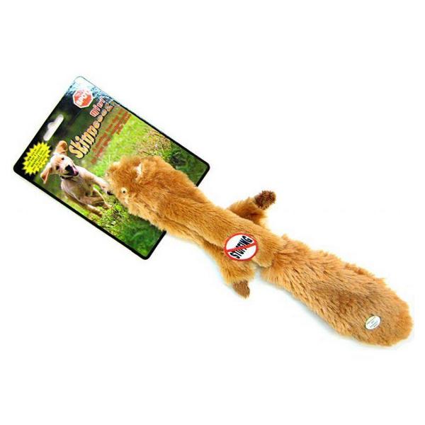 Spot Skinneeez Plush Squirrel Dog Toy - 20" Long - Giftscircle