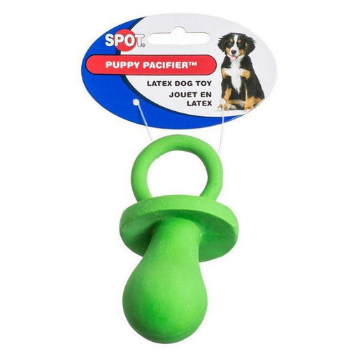 Spot Spotbites Latex Puppy Pacifier - 4" Long - Giftscircle