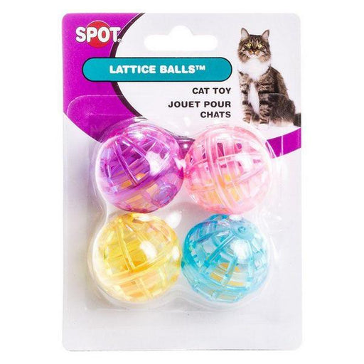 Spot Spotnips Lattice Balls Cat Toys - 4 Pack - Giftscircle
