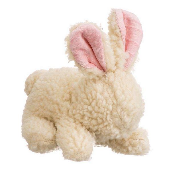 Spot Vermont Style Fleecy Rabbit Shaped Dog Toy - 9" Long - Giftscircle