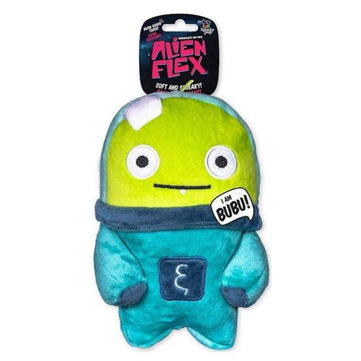 Spunky Pup Alien Flex Buba Plush Dog Toy - 1 count - Giftscircle