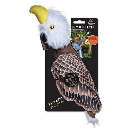 Spunky Pup Fly and Fetch Eagle Dog Toy - 1 count - Giftscircle