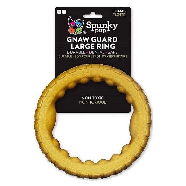 Spunky Pup Gnaw Guard Ring Foam Dog Toy - Large - 1 count - Giftscircle