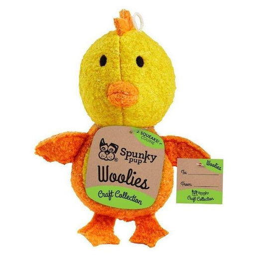 Spunky Pup Woolies Chicken Dog Toy - 1 count - Giftscircle