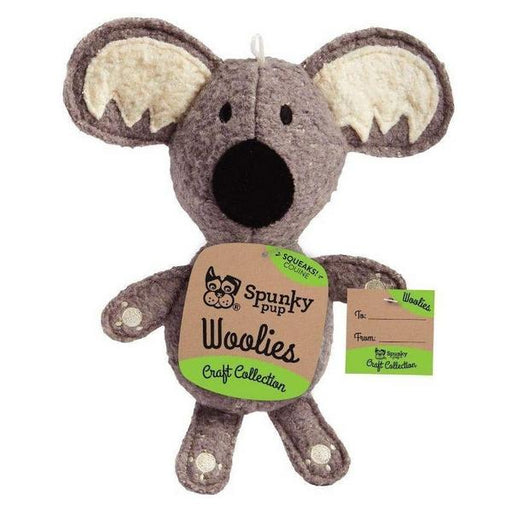 Spunky Pup Woolies Koala Dog Toy - 1 count - Giftscircle