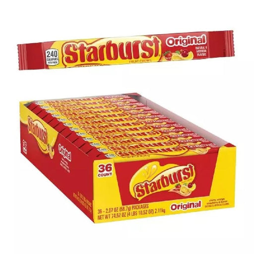 Starburst Original Fruit Chews Candy - Giftscircle